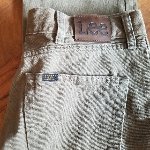 Lee Relaxed Fit Mens Jeans Color Light Brown 34x34 - Picture 3 of 9